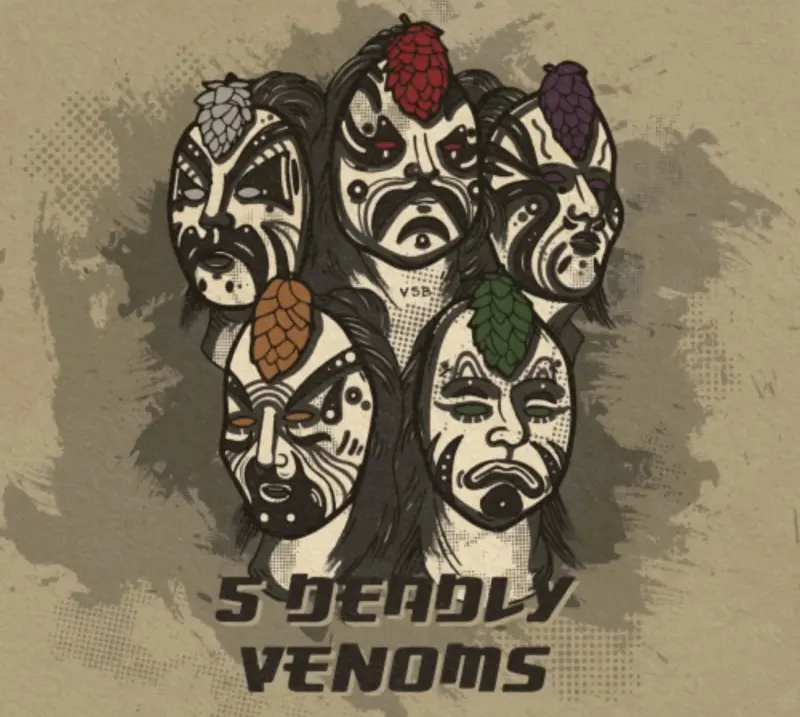 Vitamin Sea Brewing Five Deadly Venoms