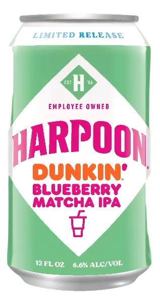 Harpoon Brewery Dunkin' Blueberry Matcha IPA