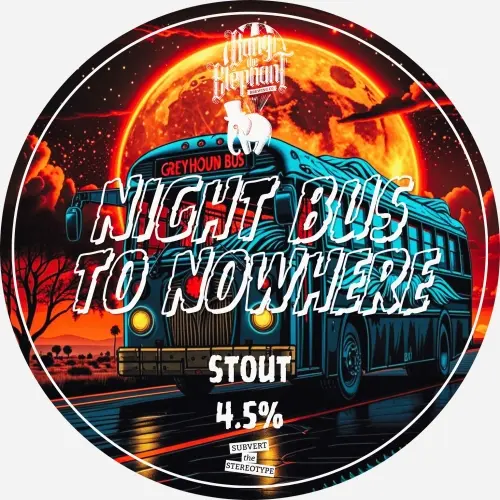 Bang The Elephant Brewing Night Bus To Nowhere
