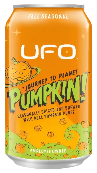 Harpoon Brewery UFO Journey To Planet Pumpkin!