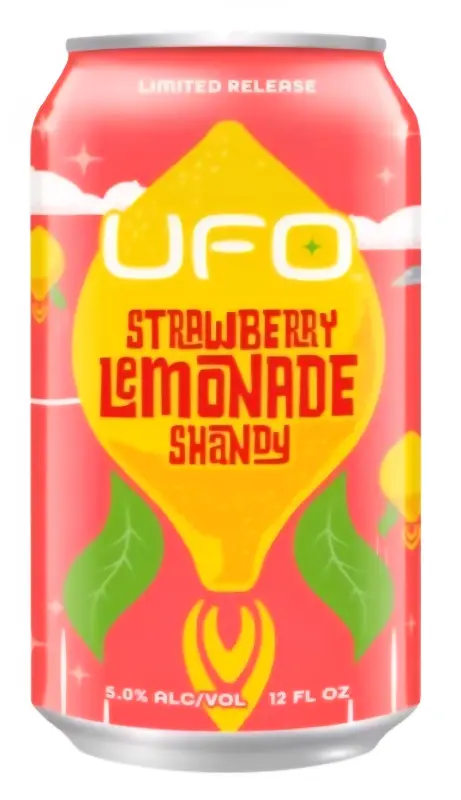 Harpoon Brewery UFO Strawberry Lemonade Shandy