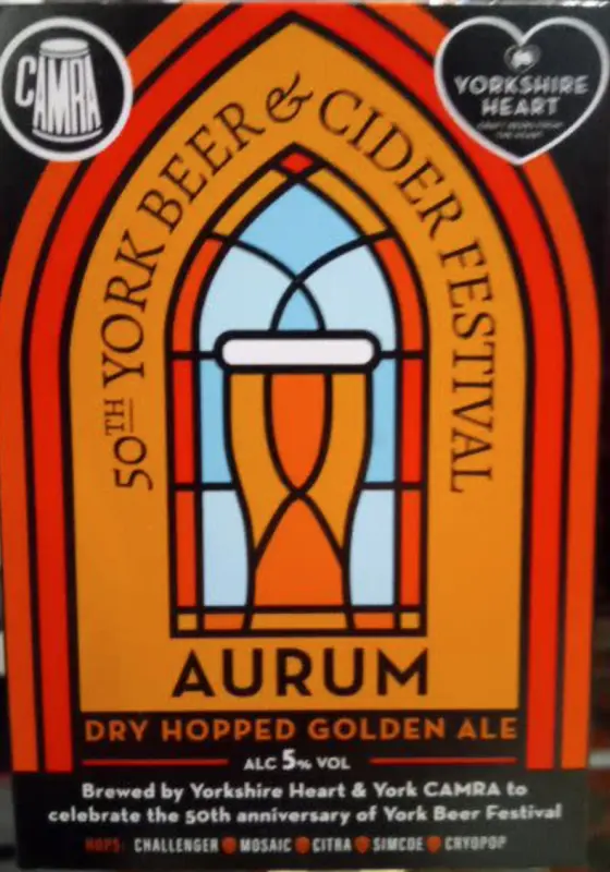 Yorkshire Heart Vineyard and Brewery Aurum