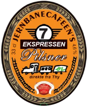 Thisted Bryghus Jernbanecafeen's 7 Ekspressen Pilsner