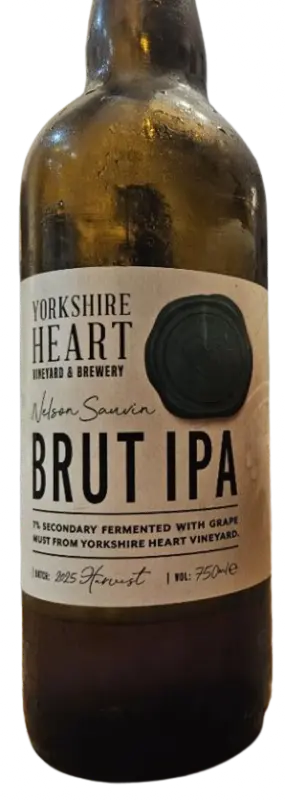 Yorkshire Heart Vineyard and Brewery Nelson Sauvin Brut IPA