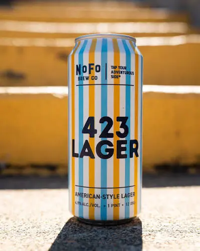 NoFo Brew Co 423 Lager