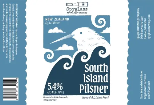 Spyglass Brewing Company South Island Pilsner