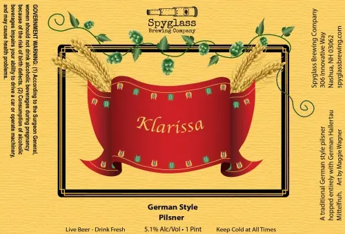 Spyglass Brewing Company Klarissa