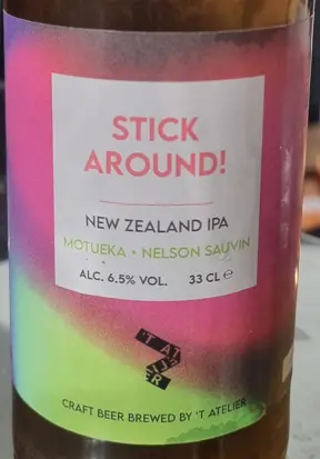 Microbrouwerij 't Atelier Stick Around