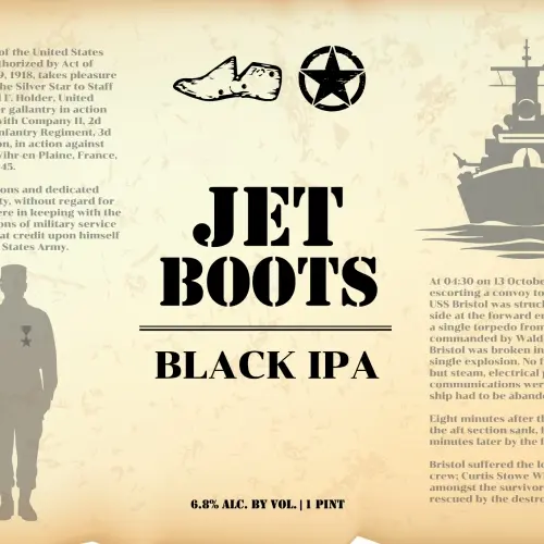 Lost Shoe Brewing and Roasting Company Jet Boots