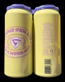 Goldfinger Brewing Company Spring Beer