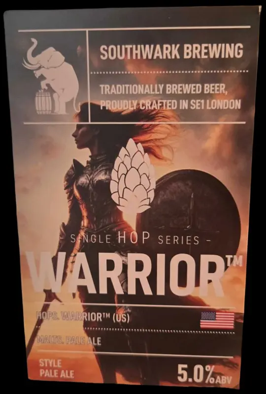 Southwark Brewing Company Warrior