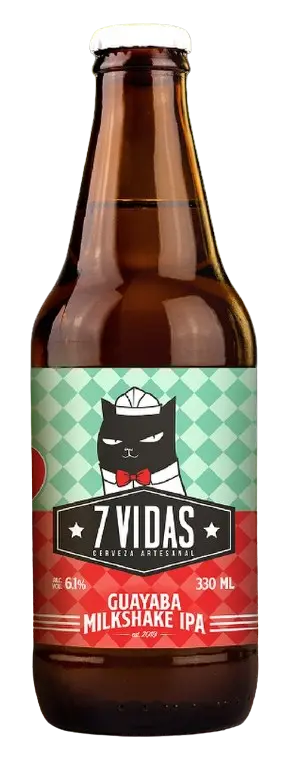 Cerveza 7 Vidas Guayaba Milkshake IPA
