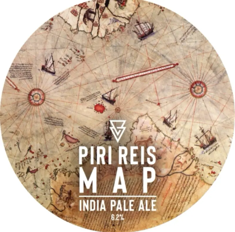 Azvex Brewing Company Piri Reis Map