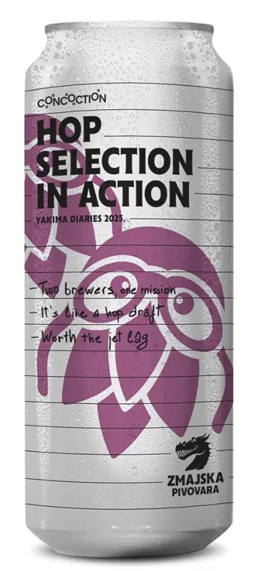 Zmajska Pivovara Concoction: Hop Selection In Action - Yakima Diaries 2025.