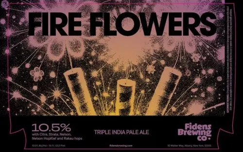 Fidens Brewing Company Fire Flowers