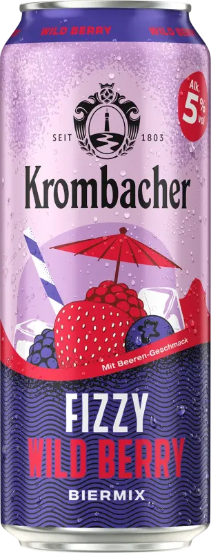 Krombacher Privatbrauerei Fizzy Wild Berry
