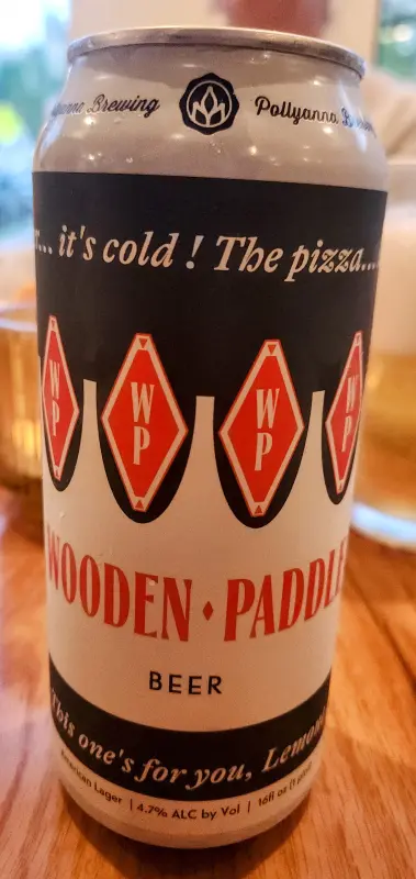 Pollyanna Brewing Company Wooden Paddle