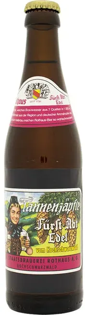 Badische Staatsbrauerei Rothaus (Tannenzäpfle) Fürst Abt Edel