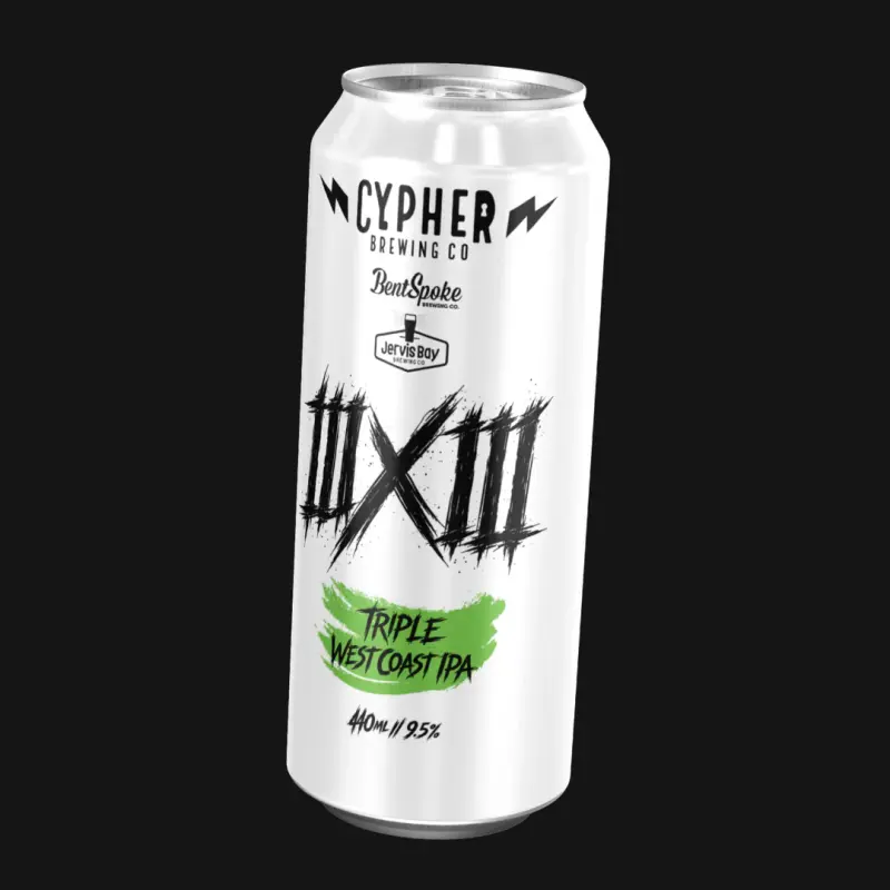 Cypher Brewing Co IIIXIII Triple West Coast IPA
