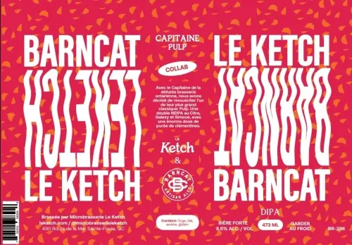 Le Ketch - Microbrasserie du Littoral Capitaine Pulp