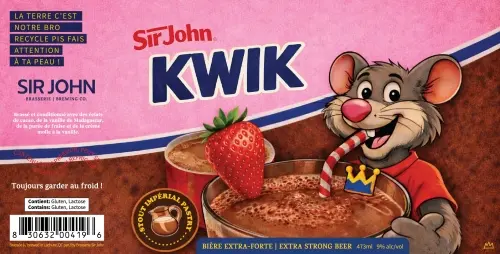 Brasserie Sir John Brewing Company Kwik Fraise