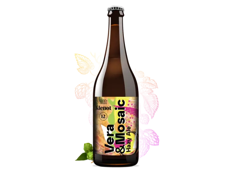 Královéhradecký Měšťanský Pivovar Klenot Vera & Mosaic Hazy Ale 12