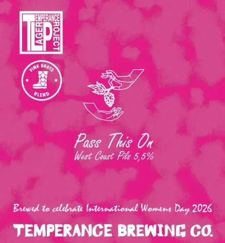 Temperance Brewing Co. Pass This On