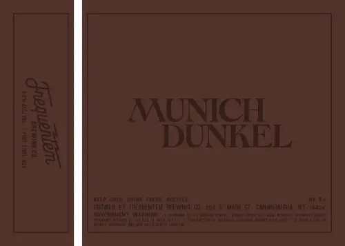 Frequentem Brewing Co. Munich Dunkel