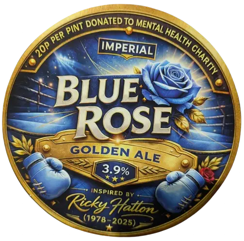 Imperial Brewery Blue Rose