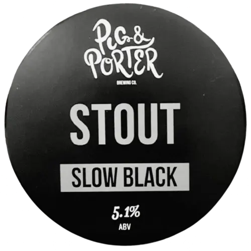 Pig & Porter Brewing Co. Slow Black