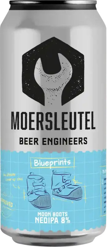 Moersleutel Craft Brewery Blueprints - Moon Boots