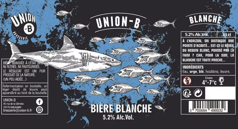 Brasserie Union-B Bière Blanche
