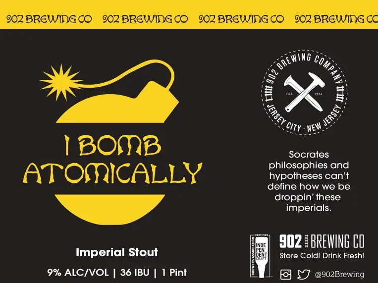 902 Brewing Company I Bomb Atomically