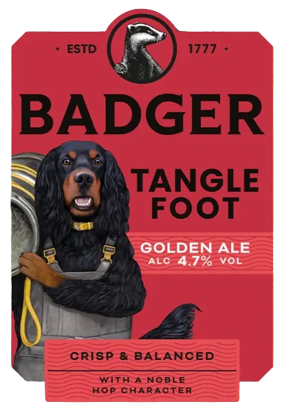 Badger Brewery (Hall & Woodhouse) Tangle Foot (Cask)