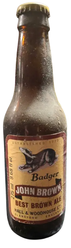 Badger Brewery (Hall & Woodhouse) John Brown Ale