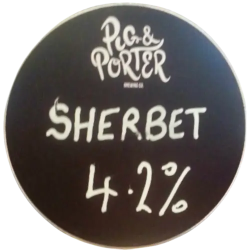 Pig & Porter Brewing Co. Sherbet