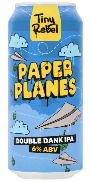 Tiny Rebel Paper Planes Double Dank IPA