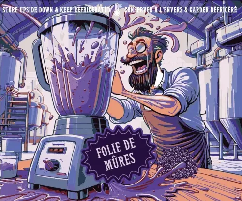 BreWskey Brew Juice: Folie De Mûres