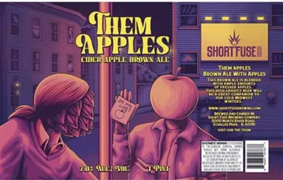 Short Fuse Brewing Company Them Apples