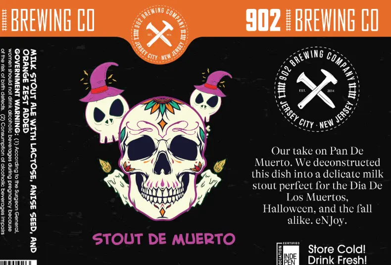 902 Brewing Company Stout De Muerto