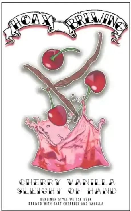 Hoax Brewing Company Cherry Vanilla Sleight of Hand