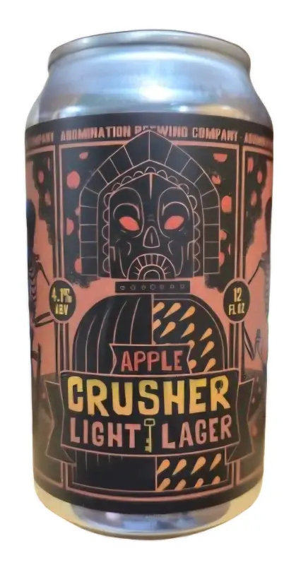 Abomination Brewing Company Apple Crusher Light Lager