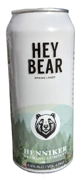 Henniker Brewing Company Hey Bear