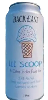 Back East Brewing Company Lil' Scoop