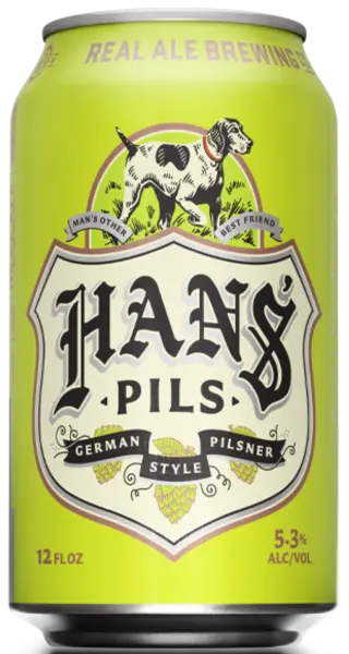 Real Ale Brewing Company Hans' Pils