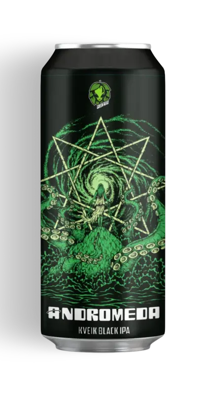 Green Head Andromeda