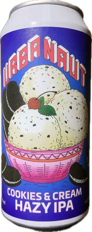 Urbanaut Brewing Co Cookies & Cream Hazy IPA