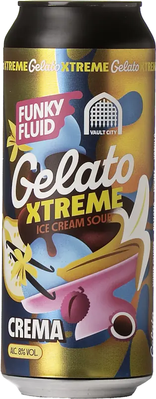 Funky Fluid Gelato XTREME: Crema