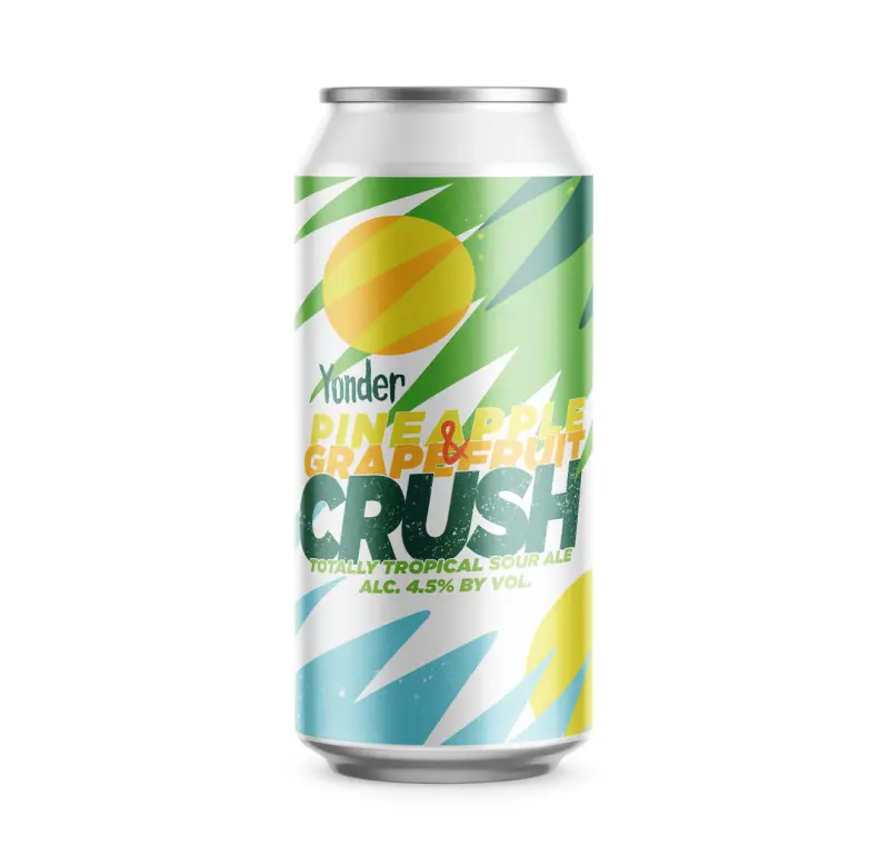 Yonder Brewing and Blending Pineapple & Grapefruit Crush