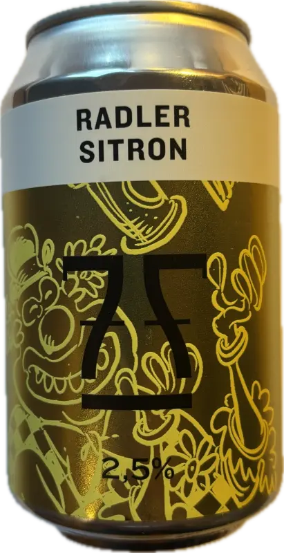 7 Fjell Bryggeri Radler Sitron